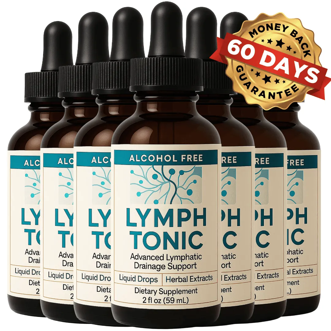 Six-bottle LymphTonic package